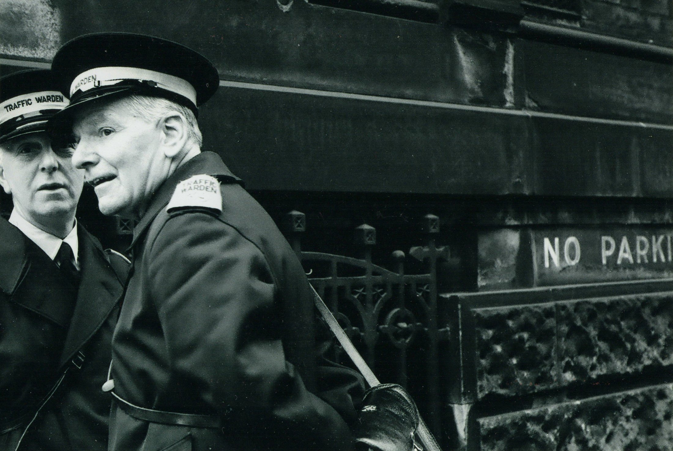 Traffic Wardens London 1960s By Andrew Lanyon